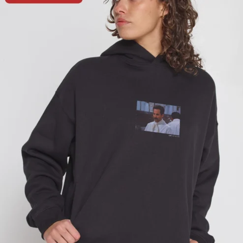 Sacha Baron Cohen Hoodie Borat Ali G Comedy Fan Merch Black Pullover