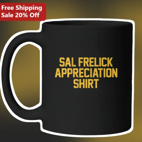 Sal Frelick Appreciation Mug Milwaukee Brewers Fan Gift Black Ceramic Coffee Cup