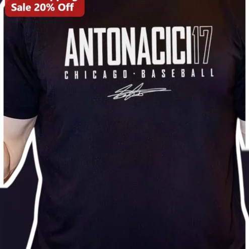 Sam Antonacci #17 Chicago White Sox Baseball Fan Tee