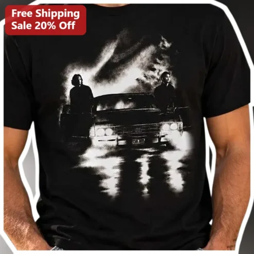 Sam Winchester Dean Winchester Supernatural Tee Graphic Shirt for Fans