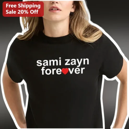 Sami Zayn Forever Graphic Tee WWE Fan Merch T-Shirt