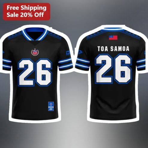 Samoa Rugby Jersey Mockup Tee Custom Pacific Islander Team Apparel