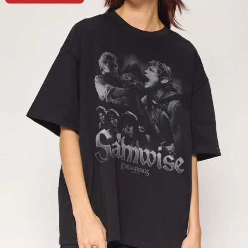Samwise Gamgee The Lord of the Rings Tee Vintage Distressed Graphic Shirt for LOTR Fans