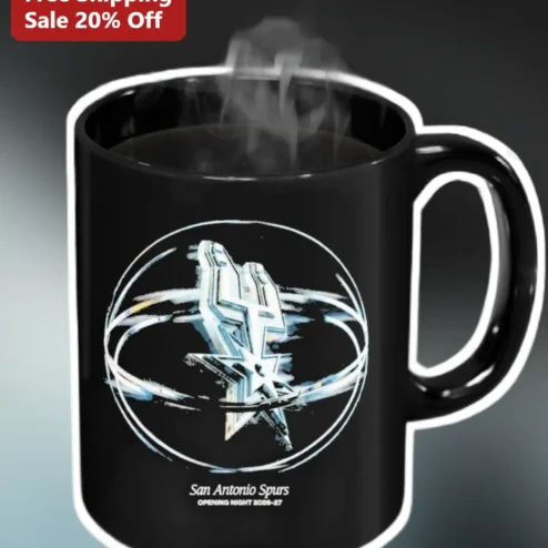 San Antonio Spurs Opening Night 2026-27 Mug Basketball Fan Gift