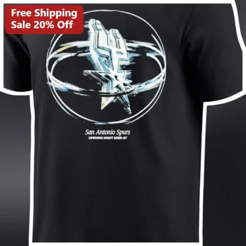 San Antonio Spurs Opening Night 2026-27 Tee Go Spurs Go Fan Apparel