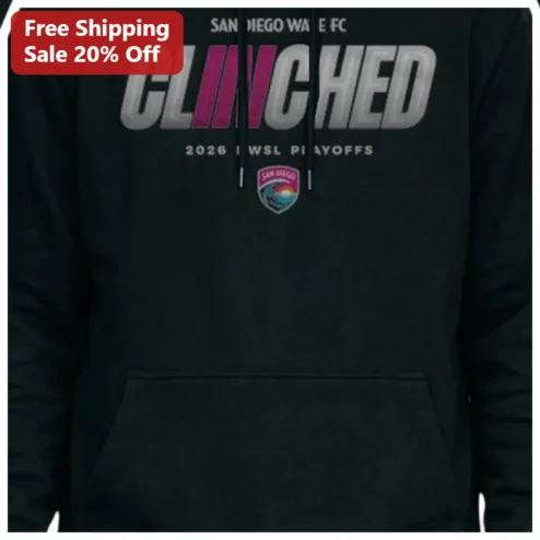 San Diego Wave FC Clinched 2026 NWSL Playoffs Hoodie