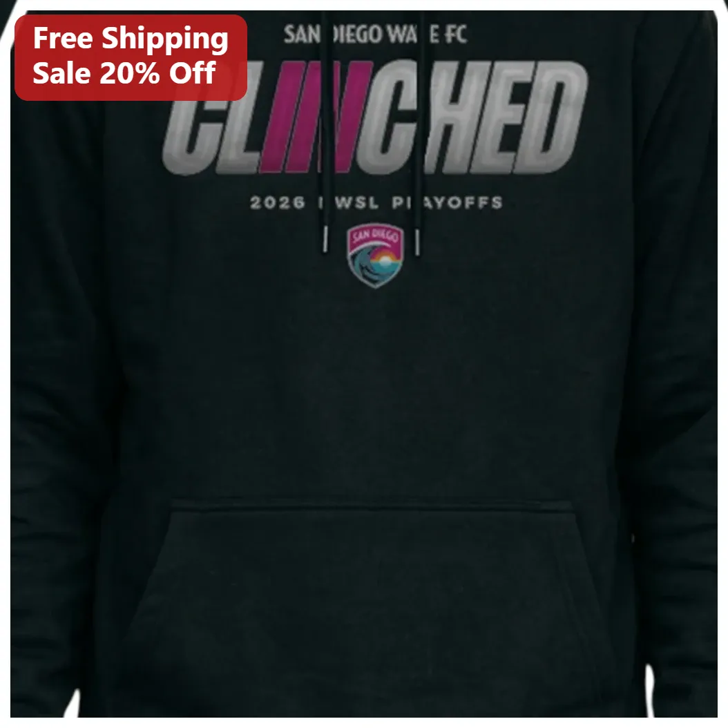 San Diego Wave FC Clinched 2026 NWSL Playoffs Hoodie