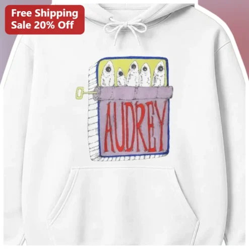 Sardine Can Fish Hoodie Personalized Custom Name Funny Tinned Fish Gift for Women Men