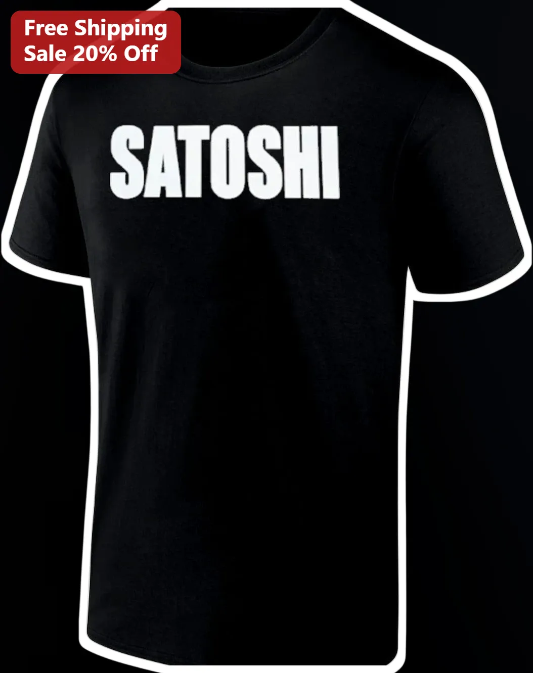 Satoshi Nakamoto Tee Bitcoin Crypto Enthusiast Gift Black Cotton Shirt