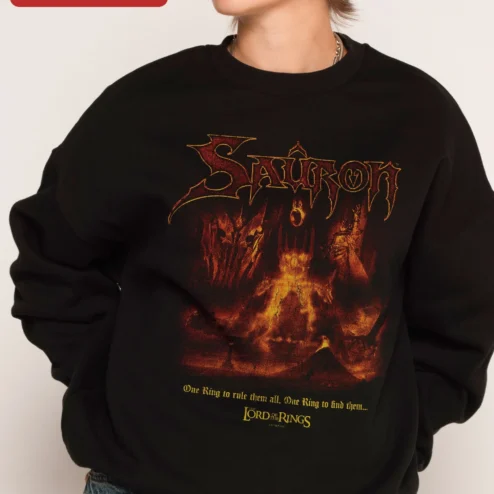 Sauron One Ring To Rule Them All Lord Of The Rings Sweatshirt Dark Fantasy Gift