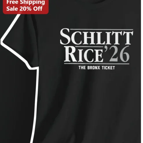 Schlitt Rice '26 The Bronx Ticket Tee Cam Ben Rice Yankees Fan Shirt