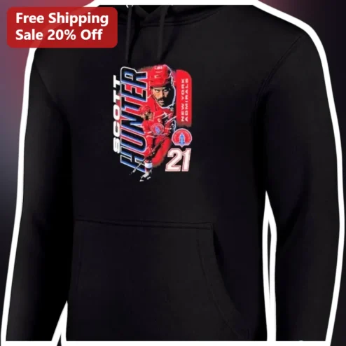 Scott Hunter New York Admirals Hoodie Heated Rivalry Hockey Fan Merch