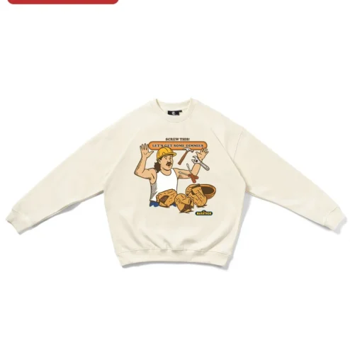 Screw This Let's Get Some Dimmies Funny Construction Worker Sweatshirt
