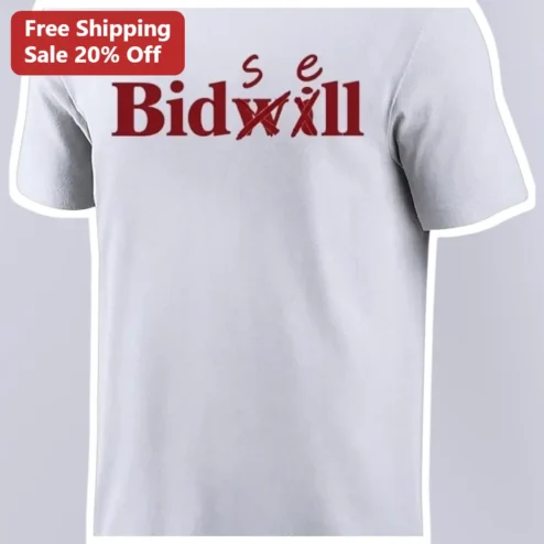 Se Bidwill Tee Arizona Cardinals Fan Protest Shirt Funny Football Merch Gift for Men available at our Chicago, Illinois warehouse