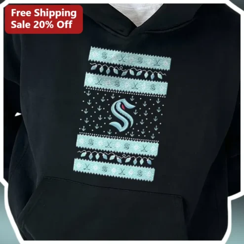 Seattle Mariners Ugly Christmas Sweater Hoodie Holiday Gift for Fans