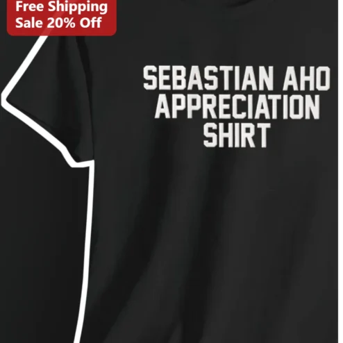 Sebastian Aho Carolina Hurricanes Fan Tee NHL Hockey Player Gift for Men Women