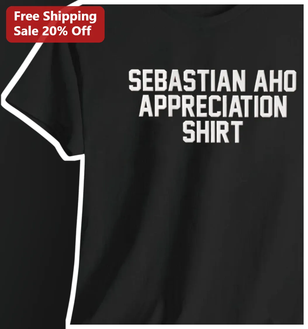 Sebastian Aho Carolina Hurricanes Fan Tee NHL Hockey Player Gift for Men Women