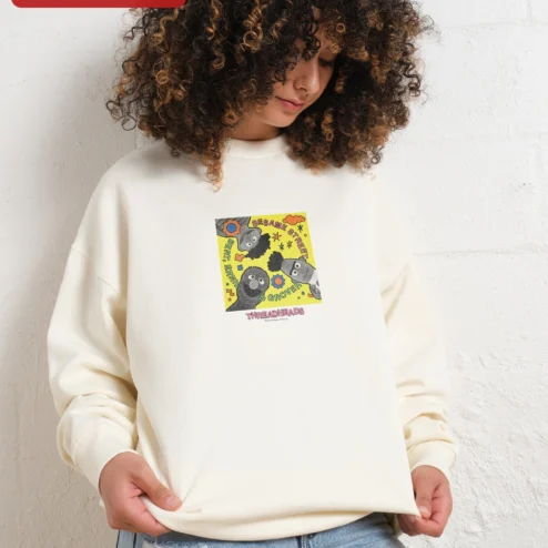 Sesame Street Bert Ernie Grover Sweatshirt Retro Pop Culture Crewneck Gift for Fans