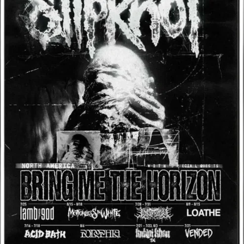 (sic)est Stadium Tour Slipknot Bring Me The Horizon Poster