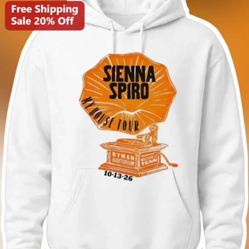 Sienna Spiro My House Tour Ryman Auditorium Nashville Hoodie