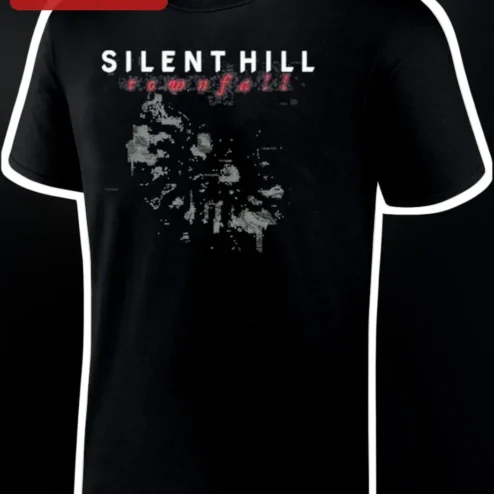 Silent Hill Townfall Pyramid Head Tee Horror Game Merch Graphic Shirt