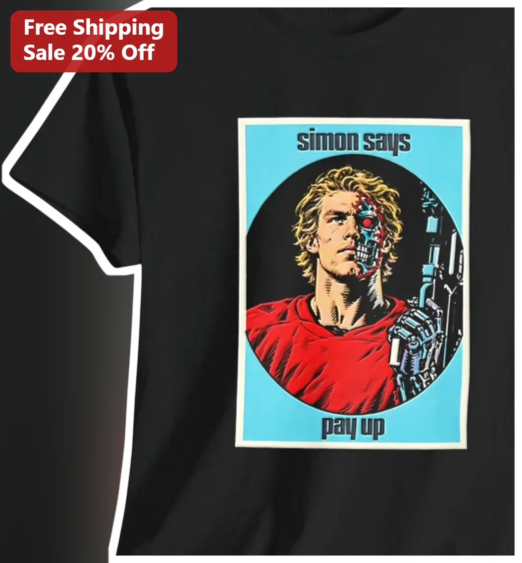 Simon Says Pay Up Graphic Tee Call of Duty Simon Riley Ghost Fan Shirt