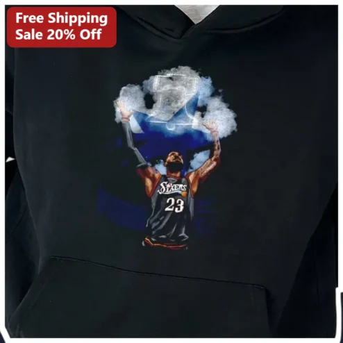 Sixers 23 Joel Embiid Hoodie Philadelphia 76ers Fan Apparel