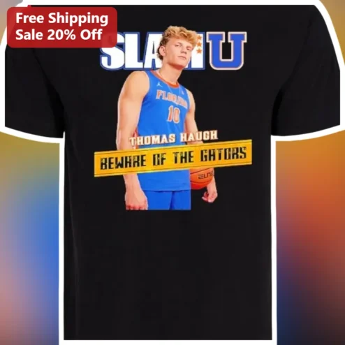 SLAM U Beware of the Gators Florida Basketball Graphic Tee for Men Women