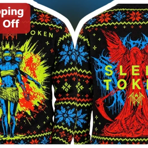 Sleep Token Sweater Ugly Christmas Knit Hecate Vessel Merch Gift for Fans