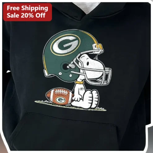 Snoopy Green Bay Packers Hoodie NFL Fan Gift