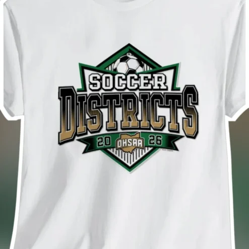 Soccer Districts Tee High School Soccer Team Spirit Shirt Custom Name Personalized Gift