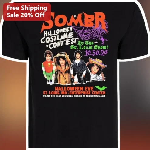 SOMBR Halloween Costume Contest St. Louis Show Tee You Are The Reason To Us Graphic Shirt available at our Chicago, Illinois warehouse