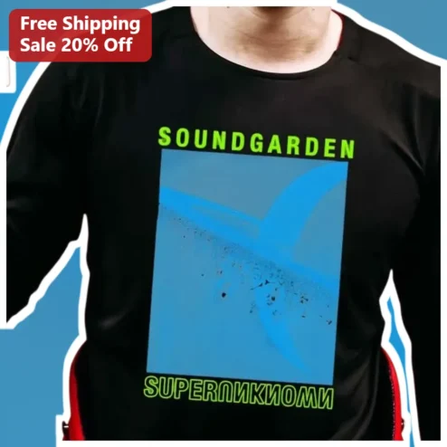 Soundgarden Superunknown Long Sleeve Shirt Grunge Band Merch Vintage Rock Tee