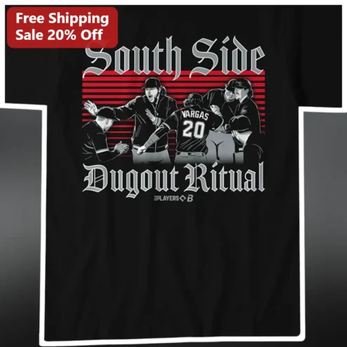 South Side Dugout Ritual Tee Baseball Fans Vintage Graphic Shirt