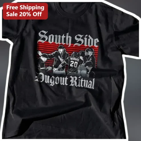 South Side Dugout Ritual Vintage Baseball Graphic Tee for Fans