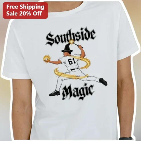 Southside Magic Baseball Wizard Tee Personalized Pitcher Gift