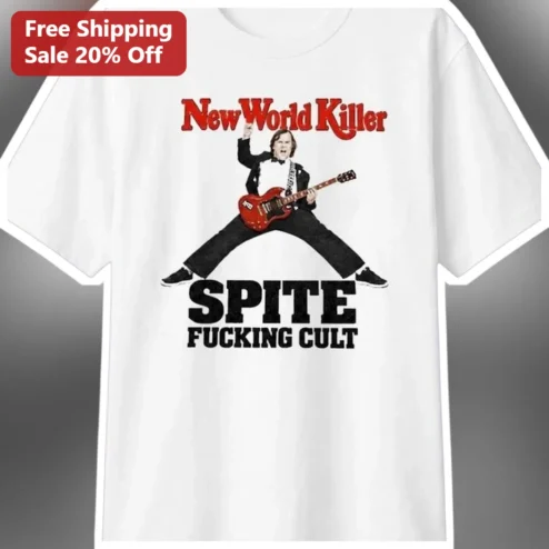 Spite New World Killer Ted Nugent Graphic Tee