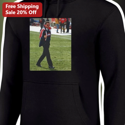 Sports Field Coach Photo Hoodie Custom Athletic Team Gift