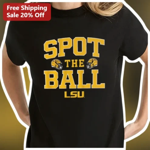 SPOT THE BALL LSU Tigers Football Graphic Tee