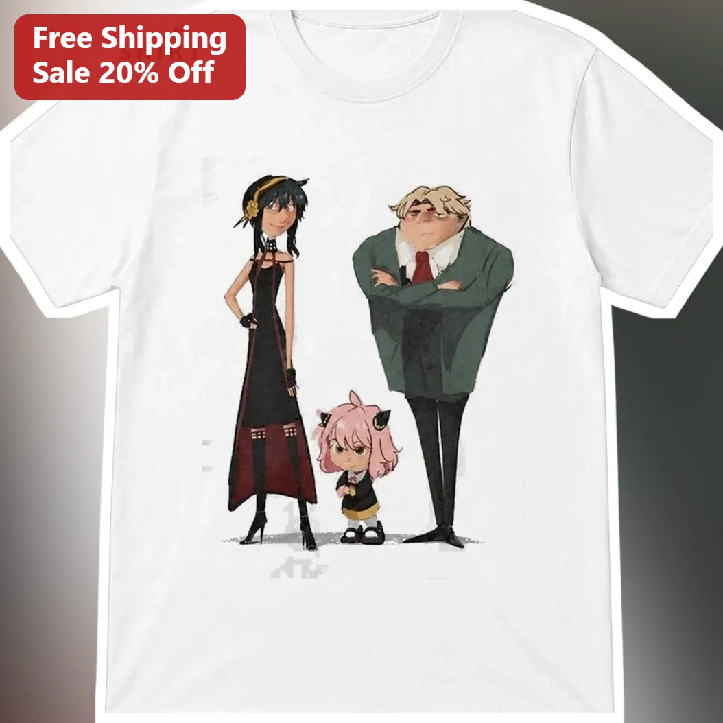 Spy x Family Tee Anya Loid Yor Forger Anime Merch Gift for Fans
