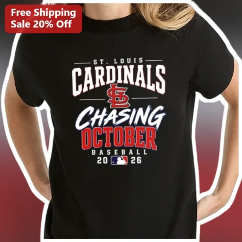 St. Louis Cardinals Chasing October Baseball Tee
