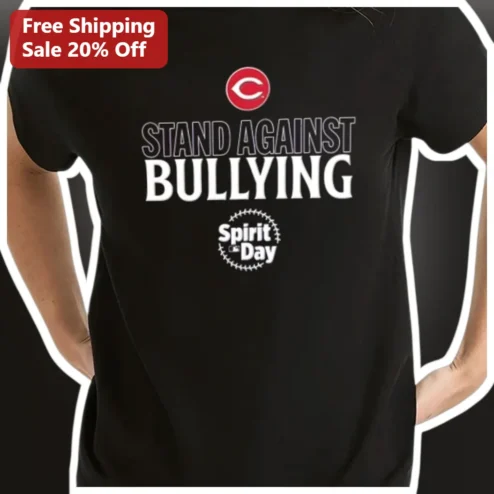 Stand Against Bullying Spirit Day Tee Anti-Bullying Awareness Shirt for MLB Fans and School Staff