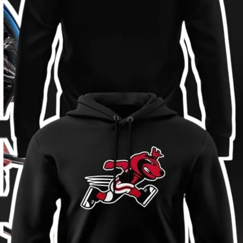 STATE Hoodie Wolf Mascot Collegiate Athletic Pullover for Men Women College Students Alumni Sports Fans