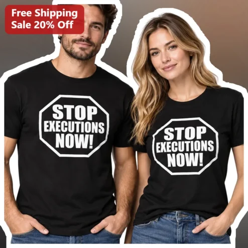 Stop Executions Now Anti Death Penalty Activist Tee