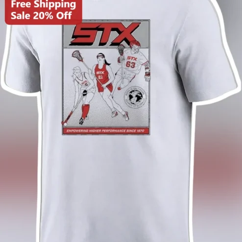 STX Lacrosse Empowering Higher Performance Since 1970 Tee