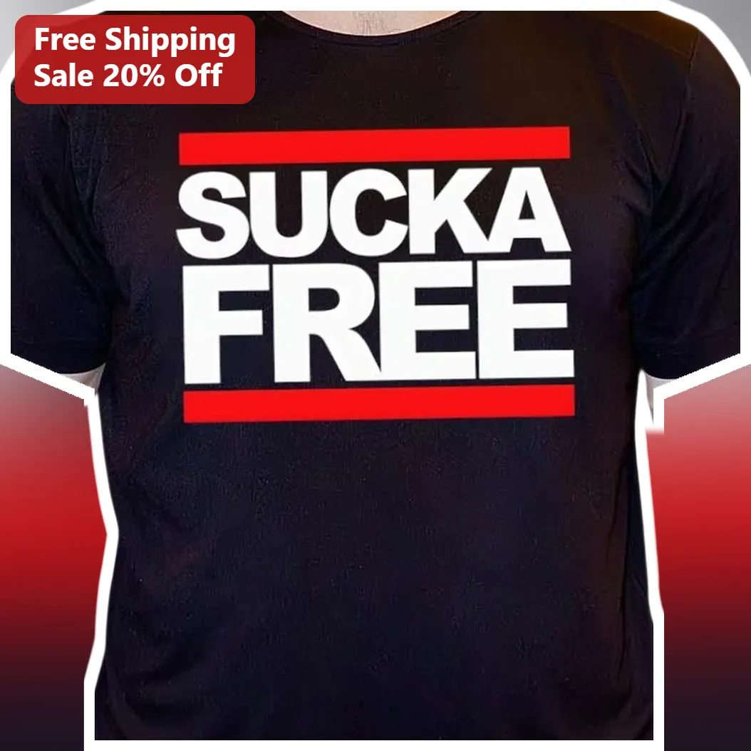 SUCKA FREE Hip Hop Streetwear Graphic Tee for Men Women Urban Style