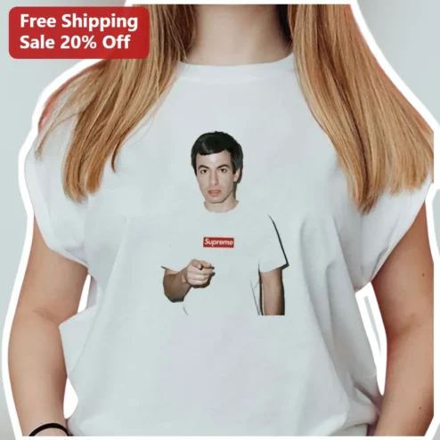 Supremo Tee Mr Bean Pointing Meme Graphic Shirt Streetwear Parody