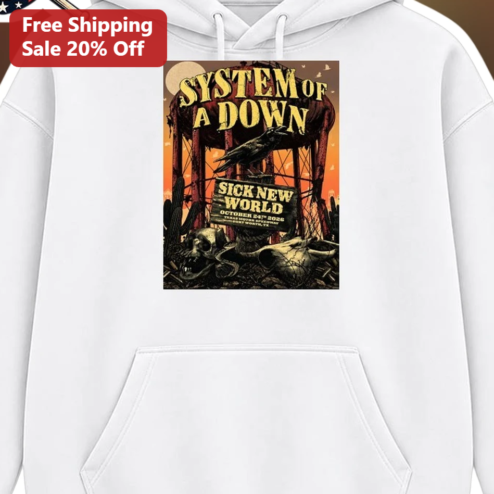 System of a Down Sick New World Hoodie