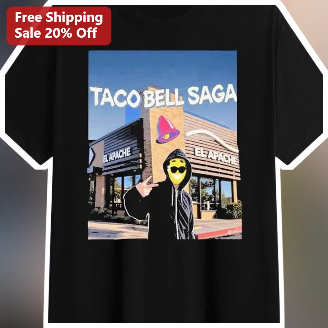 Taco Bell Saga Tee Tyler Joseph TB Saga Graphic Shirt Men Gift