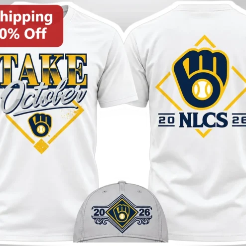 Take October NLCS Tee Milwaukee Brewers Baseball Playoff Shirt